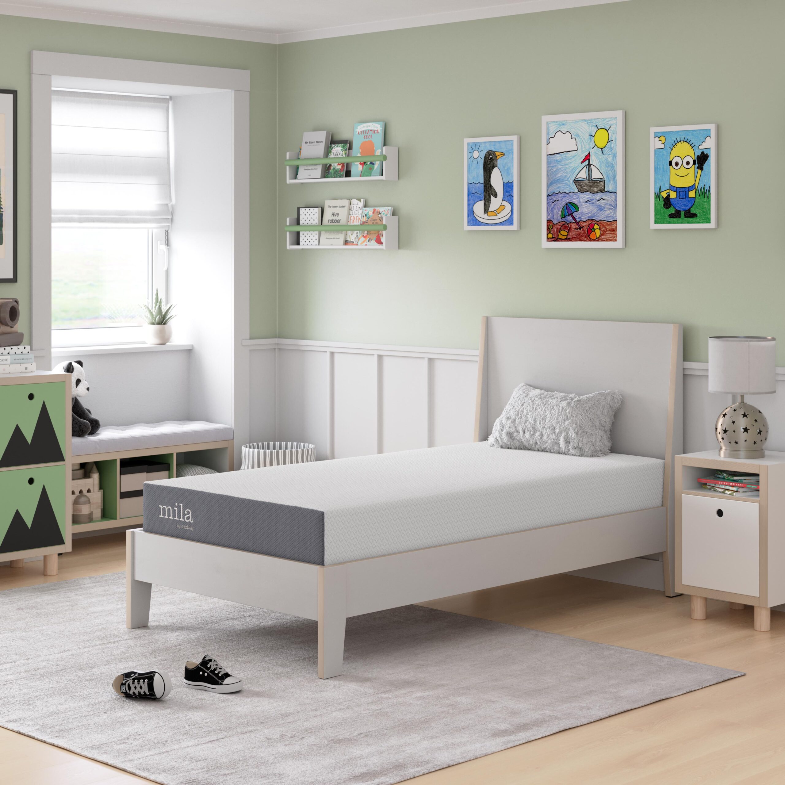 3d visualization cgi product mattress kids bedroom beauty 3d corner