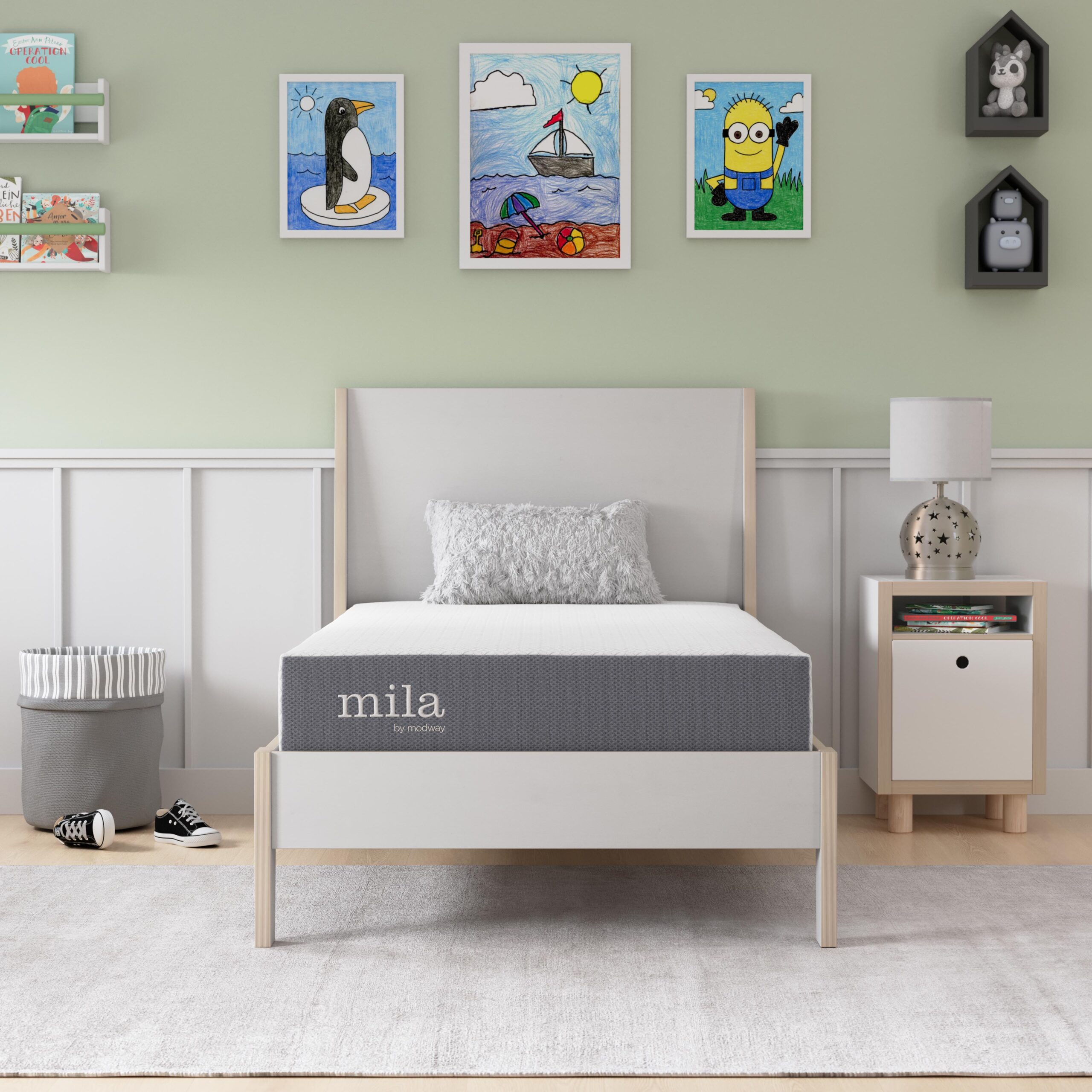 3d visualization cgi product mattress kids bedroom beauty 3d corner