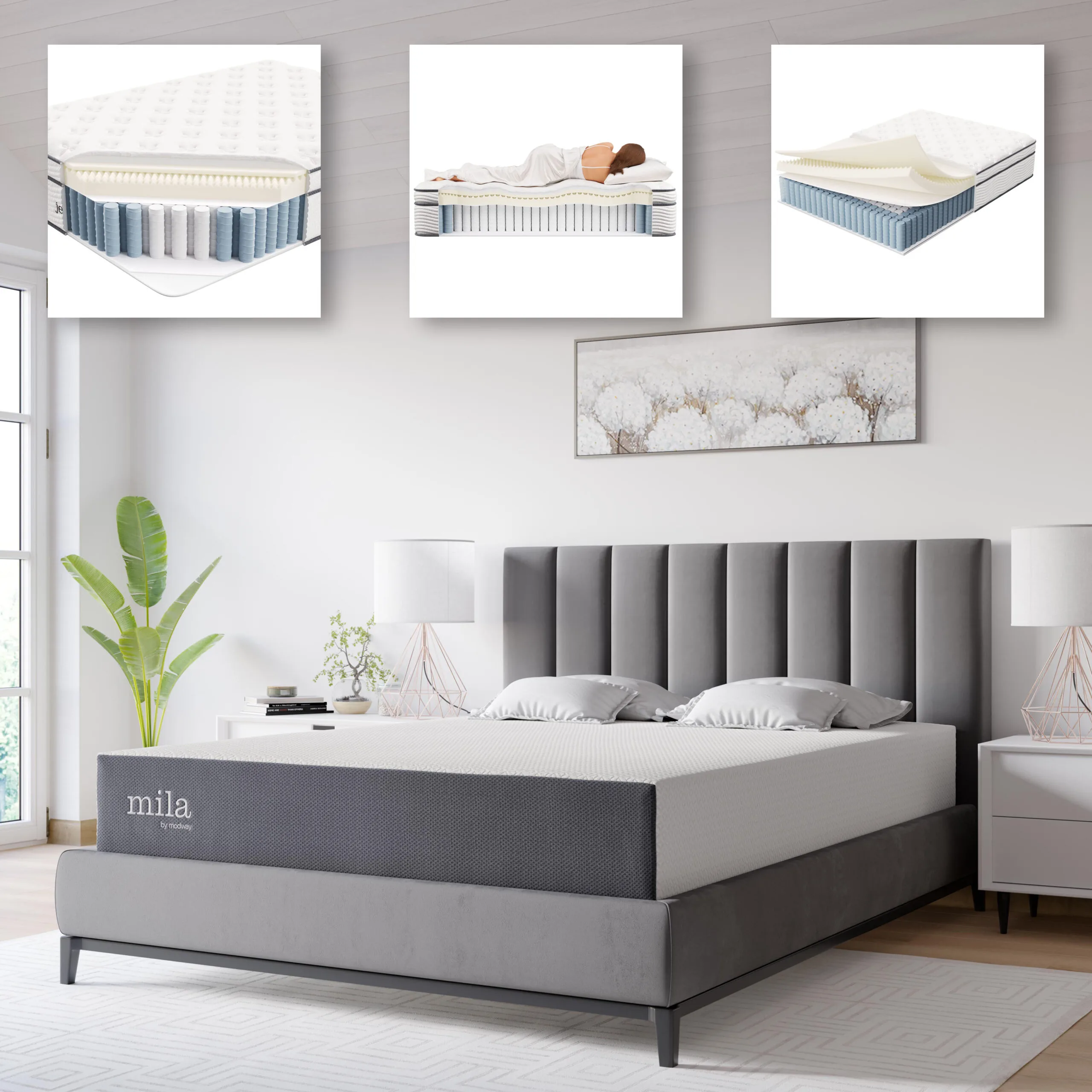 3d visualization cgi product mattress master bedroom beauty 3d corner thumbnail