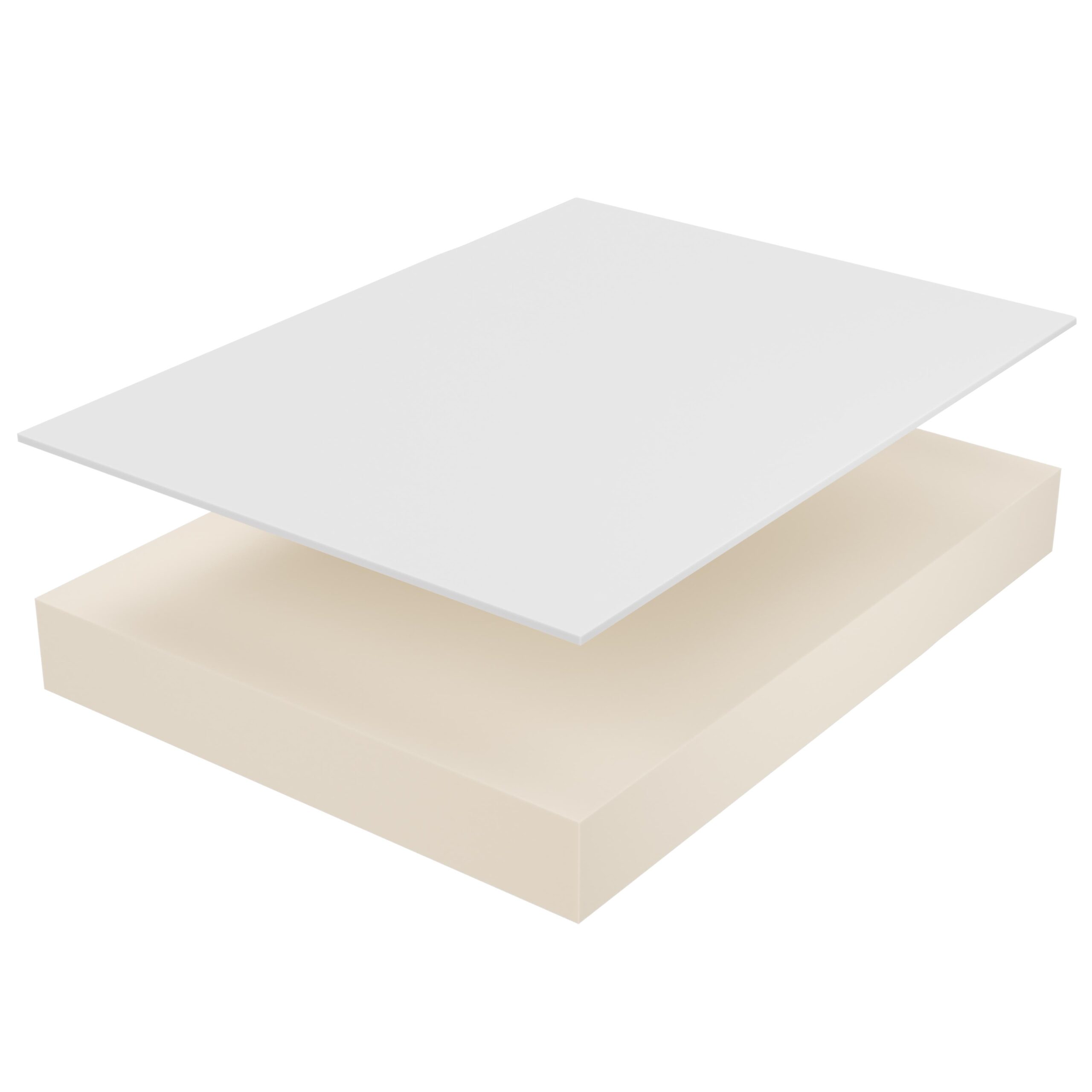 3d visualization cgi product mattress foam inside structure layer view 3d corner