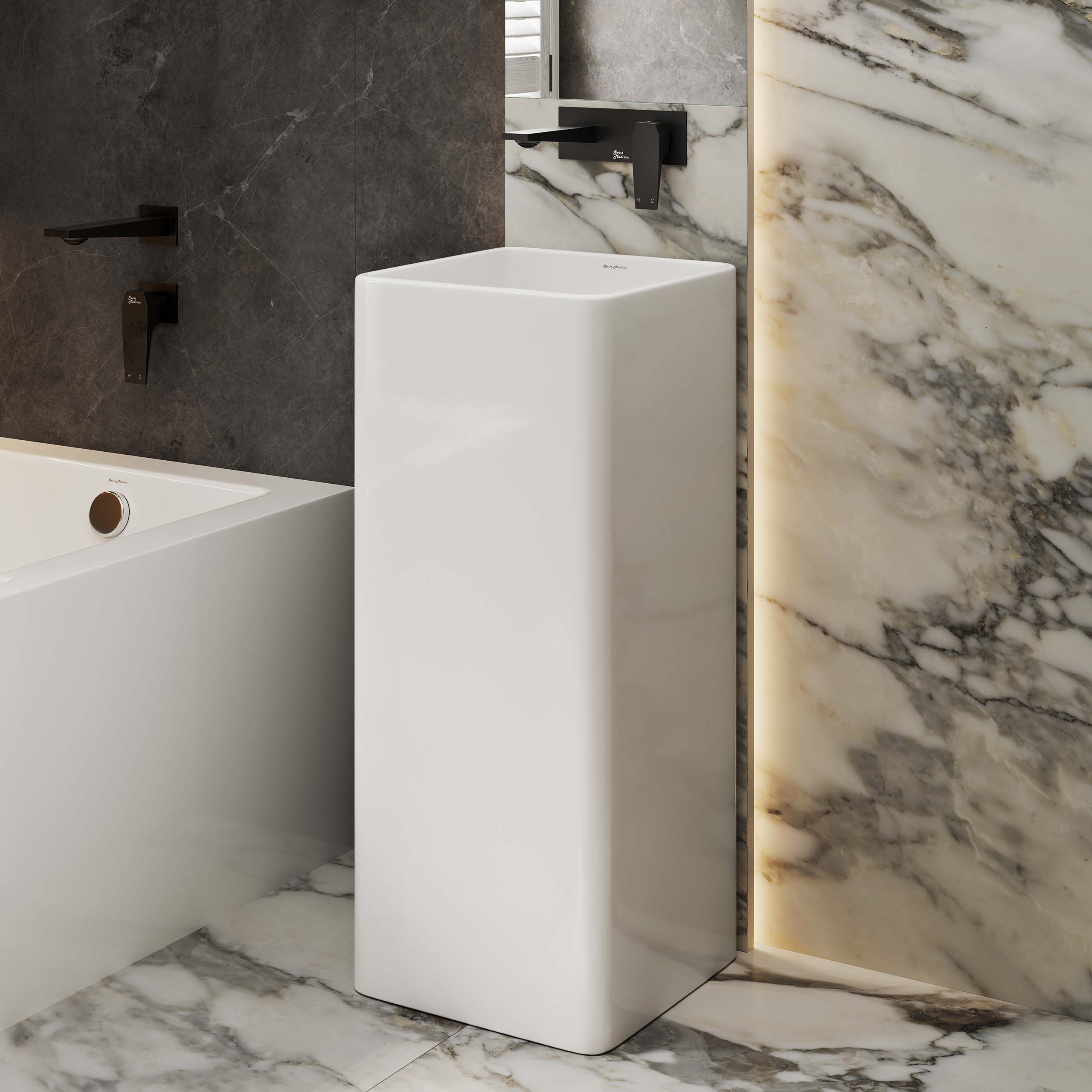 cgi visualization 3d rendering archviz architectural bathroom faucet sink contemporary 3d corner